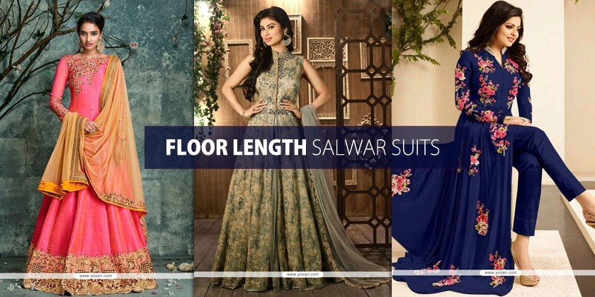 Floor Length Salwar Suits 